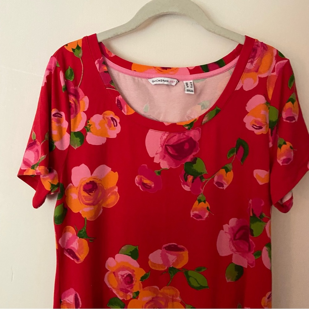 Isaac Mizrahi Live floral summer dress